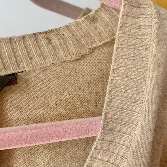 🔥BCBG Maxazria ruffle bell sleeve oversized sweater - Picture 15 of 16